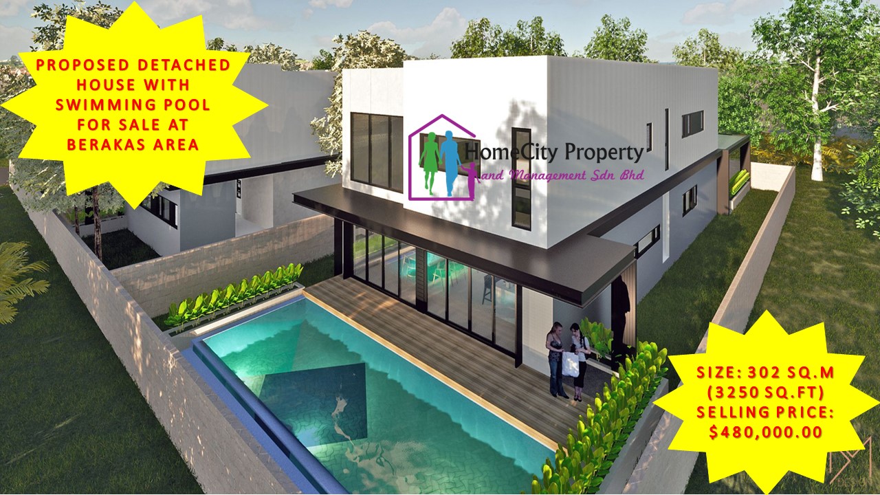 PROPOSED DETACHED HOUSE WITH SWIMMING POOL FOR SALE (SH-B16)