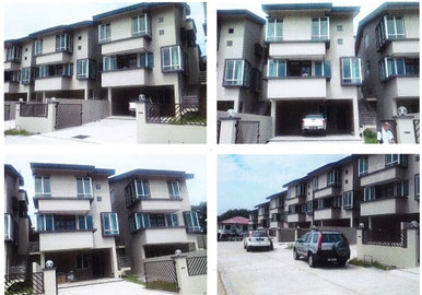 Brand new 3 storey Terrace FOR RENT in SERASA